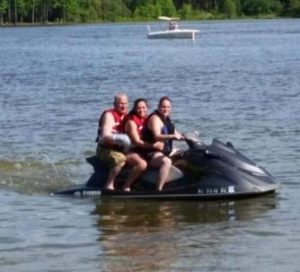 Jet Skiing in the Fall in North Carolina